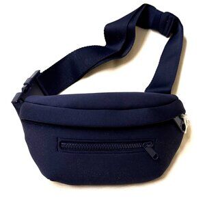 NWT Dagne Dover Navy Belt and Sling Bag